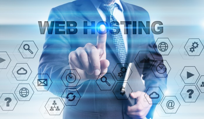 Hosting web services business small